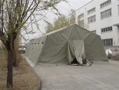 Militärzelte für 20 Personen aus Baumwoll -Leinwand