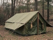 Außen-Duschzelt aus Segeltuch